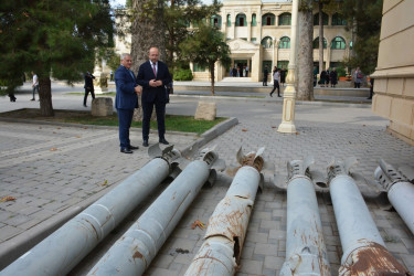 Dövlət Şəhərsalma və Arxitektura Komitəsinin sədri Anar Quliyev Tərtər şəhərində vətəndaşları qəbul edib.