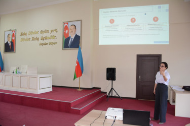 Tərtərdə dövlət qulluqçuları üçün təlim keçirilib