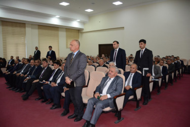 Tərtər Rayon İcra Hakimiyyətində növbəti aparat müşavirəsi keçirilib