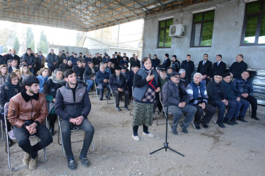 Rayon rəhbərinin Borsunlu kəndində növbəti səyyar qəbul-görüşü keçirilib