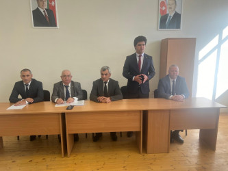 Tərtərdə “Konstitusiya və Suverenlik İli-2025”  “Uşaq hüquqları aylığı” çərçivəsində “Dövlətimin tam hüquqlu vətəndaşıyam” və “Uşağın ailədə və cəmiyyətdə hüquqları” mövzusunda tədbir keçirilib