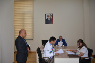 İcra başçısı tərəfindən növbəti dəfə vətəndaşların müraciətləri dinlənilib