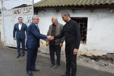 İcra Başçısı Birinci Qarabağ müharibəsində itkin düşmüş Məmmədov Zaur Qəyyum oğlunun ailəsini ziyarət edib