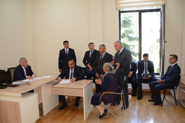 Rayon rəhbəri tərəfindən növbəti dəfə vətəndaşların müraciətləri dinlənilib