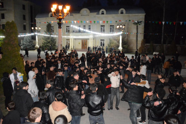 Tərtərlilər Yeni ilin gəlişini yüksək əhval-ruhiyyə ilə qarşılayıblar