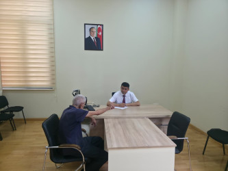 Tərtər Rayon İcra Hakimiyyətində mütəmadi olaraq vətəndaşların müraciətləri dinlənilir