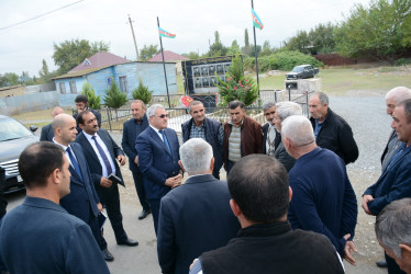 Rayon rəhbəri “Konstitusiya və Suverenlik İli” çərçivəsində Köçərli kəndindən olan şəhid ailələri ilə görüş keçirib