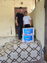 “YAŞAT” Fondu tərəfindən şəhid övladları üçün göndərilən hədiyyələr sahiblərinə çatdırılıb