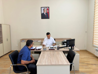 Tərtər Rayon İcra Hakimiyyətində mütəmadi olaraq vətəndaşların müraciətləri dinlənilir