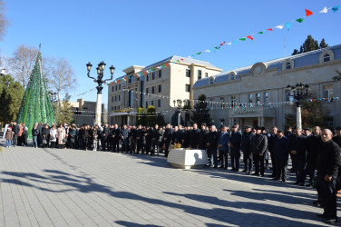 Tərtərdə 31 Dekabr – Dünya Azərbaycanlılarının Həmrəyliyi Günü və Yeni İl münasibətilə bayram konserti keçirilib