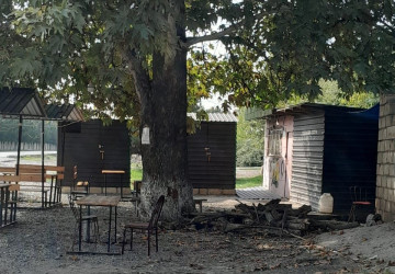 Tərtərdə qanunsuz quraşdırılan köşk aşkarlanaraq sökülüb