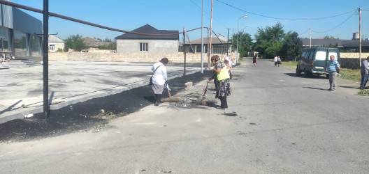 Tərtər şəhəri ərazisində iməclik aksiyası keçirilib