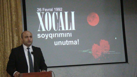 Rayon Mədəniyyət Mərkəzində Xocalı soyqrımına həsr olunmuş “Doğma torpaq” adlı “bədii film nümayiş etdirilib