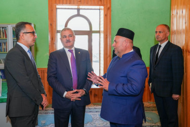 Dövlət Komitəsinin Sədri Tərtərdə Məscidləri ziyarət edib