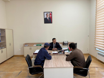 Tərtər Rayon İcra Hakimiyyətində mütəmadi olaraq vətəndaşların müraciətləri dinlənilir