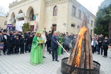 Tərtərdə Novruz bayramı təntənə ilə qeyd olunub