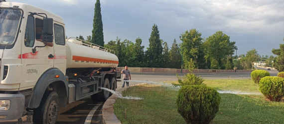 Tərtər şəhəri ərazisində iməclik aksiyası keçirilib