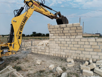 Tərtərdə qanunsuz inşa edilən obyekt aşkarlanaraq söküntüsü təmin edilib