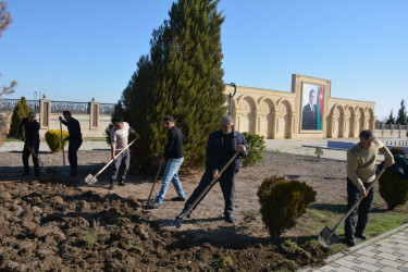 Tərtərdə “Heydər Əliyev İli” çərçivəsində növbəti iməcilik keçirilib