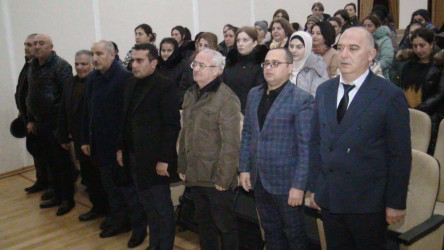 Tərtərdə 20 Yanvar faciəsinin 36-cı ildönümünə həsr olunmuş film nümayiş etdirilib