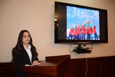 Heydər Əliyev Mərkəzində 2 fevral-Gənclər Gününə həsr edilmiş tədbir keçirilib