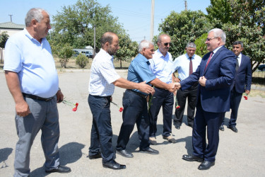 Rayon rəhbərinin növbəti səyyar-qəbul görüşü Bala Kəngərli kəndində keçirilib