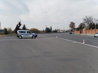 Tərtərdə yol nişanları və nişanlanma xətləri bərpa edilir