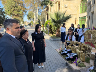 Tərtərdə “Konstitusiya və Suverenlik İli çərçivəsində və 8 noyabr - Zəfər Gününün beşinci ildönümü ilə bağlı rəsm və əl işlərindən ibarət müsabiqə keçirilib
