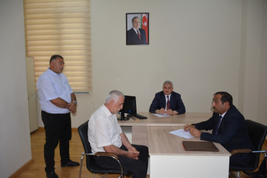 İcra başçısı tərəfindən növbəti dəfə vətəndaşların müraciətləri dinlənilib