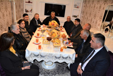 İcra başçısı Birinci Qarabağ müharibəsi əlili İfrail Məmmədovu ziyarət edib