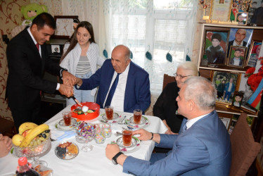 "Konstitusiya və suverenlik ili -2025": Mülkü şəhid Həsən Məmmədovun ailəsi ziyarət olunub