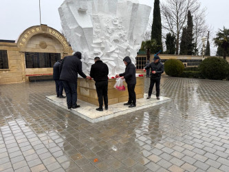 Tərtərdə 20 Yanvar faciəsinin 36-cı ildönümü ilə əlaqədar olaraq hazırlıq işləri görülür