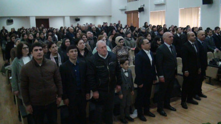 Rayon Mədəniyyət Mərkəzində Xocalı soyqrımına həsr olunmuş “Doğma torpaq” adlı “bədii film nümayiş etdirilib