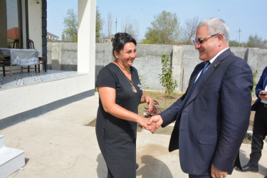 Tərtər Rayon İcra Hakimiyyətinin başçısı 27 Sentyabr – Anım Günü ilə əlaqədar Vətən müharibəsi şəhidi Yasən Mehdiyevin ailəsini ziyarət edib