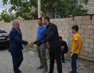 Şəhid Qəhramanlı Yaqub Abdulla oğlunun qırx mərasimi keçirilib