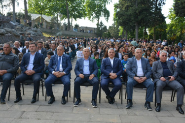 Tərtərdə Ümummilli Lider Heydər Əliyevin 101-ci ildönümünə  həsr olunmuş konsert proqramı təşkil olunub