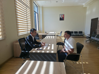 Tərtər Rayon İcra Hakimiyyətində mütəmadi olaraq vətəndaşların müraciətləri dinlənilir