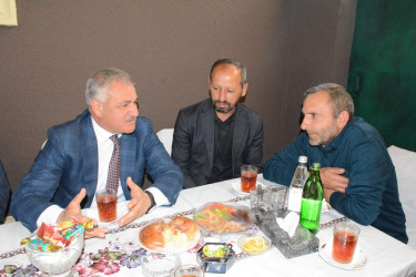 Rayon rəhbəri Birinci Qarabağ müharibəsi əlilinin atası, kənd ağsaqqalı, Qərbi Azərbaycan İcmasının üzvü Çərkəz Nağıyevin yas mərasimində iştrak edib