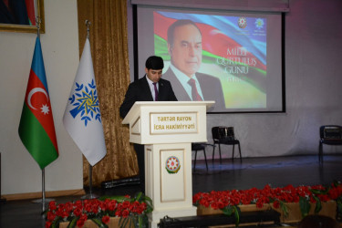 Tərtərdə Milli Qurtuluş Gününə həsr olunmuş ümumrayon tədbiri keçirilib