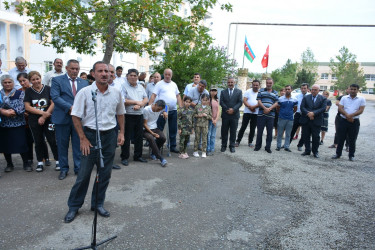 Rayon rəhbərinin növbəti səyyar qəbul-görüşü Tərtər şəhəri Elman Səfərov küçəsində keçirilib