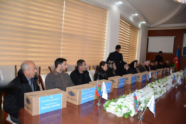 Tərtərdə Xocalı sakinləri ilə görüş keçirilib