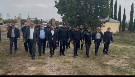 Vətən Müharibəsi şəhidi Məhərrəmli Fuadın şəhadətə qovuşmasının 6-cı ildönümü münasibətilə məzarı ziyarət olunub