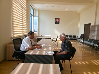 Tərtər Rayon İcra Hakimiyyətində vətəndaşların müraciətləri dinlənilib