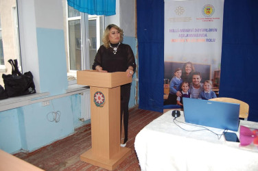 Tərtərdə “Konstitusiya və Suverenlik İli” çərçivəsində “Ailə və məktəb əməkdaşlığının rolu: milli dəyərlərin qorunması” və “Ailəm-həyat məktəbim...Məktəbim doğma ailəm” mövzularında tədbir keçirilib