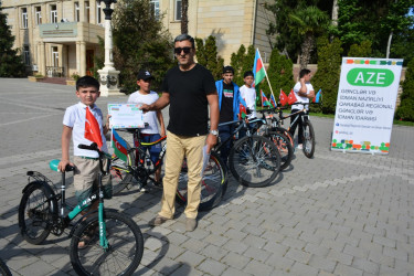 Tərtər rayonunda “Yaşıl dünya naminə həmrəylik ili” çərçivəsində "3 İyun - Dünya Velosiped Günü" ilə əlaqədar veloyürüş keçirilib