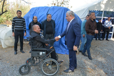 Lokal xarakterli antiterror tədbirləri zamanı şəhid olmuş Elnur İbrahimovun 40 mərasimi keçirilib