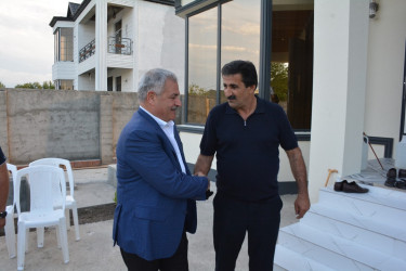 Tərtər Rayon İcra Hakimiyyətinin başçısı Müstəqim Məmmədov şəhid ailələri ilə görüşüb
