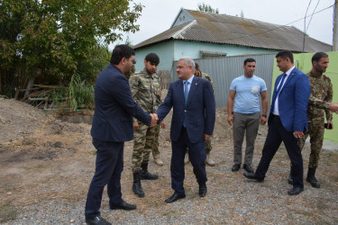 İcra başçısı Vətən Müharibəsi şəhidi Hacızadə Ceyhun İfrayıl oğlunun ikinci ildönümü ilə əlaqədar yas mərasimində iştirak edib