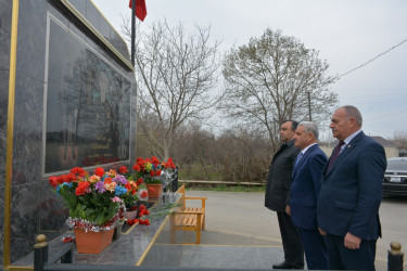 Qaradağlı kəndində rayon rəhbərinin növbəti səyyar qəbul-görüşü keçirilib