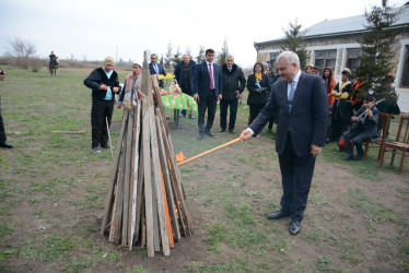 Rayonun Mamırlı kəndində Torpaq Çərşənbəsi qeyd olunub